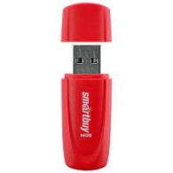 Флэш-диск SmartBuy 64GB USB 2.0 Scout красный