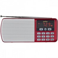 Радиоприемник Perfeo Егерь (USB/FM/акбBL5C) красный i120-red