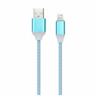 Кабель USB- lightning SmartBuy 1м с индикацией (iK-512ss)