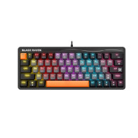 Клавиатура проводная Defender Black Raven GK-417 механ.,63кн.,RGB,USB сер45413