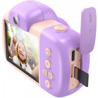 Детский цифровой фотоаппарат Hoco DV201 розовый (micro SD до 32Gb, акб.600mAh)