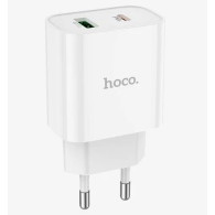 Адаптер сетевой Type-C + USB PD20W / QC3.0 Hoco C80A Plus