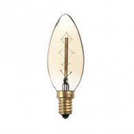 Лампа накаливания Jazzway RETRO C35 40W Е-14 Gold