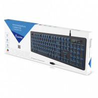 Клавиатура SmartBuy 336 USB черная с подсветкой SBK336UK
