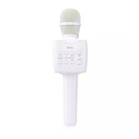 Микрофон со встр.колонкой для караоке (Bluetooth) Hoco BK5 5Вт 1200мАч белый
