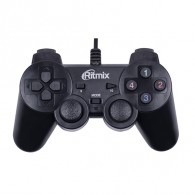 Game-pad Ritmix GP-004 черный, 16 кнопок (USB)