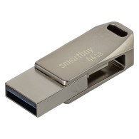 Флэш-диск SmartBuy 64GB USB 3.0 MC35 Metal Dual (TypeC-TypeA)