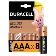 Батарейка Duracell LR03 Basic BL 8/80