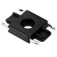 Коннектор MTR16 I-образный CI-BL черный Jazzway