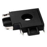 Коннектор MTR16 L-образный CL-BL черный Jazzway