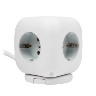 Удлинитель JazzWay EC-03U-150-wh (3 роз., 3USB(2A+1C) 1,5м, выключ., заземл., 16А, до 4000Вт) белый