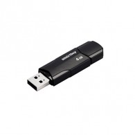 Флэш-диск SmartBuy 4GB USB 2.0 Clue черный
