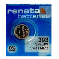 Батарейка Renata 393 (SR754W) BL 1/10/100