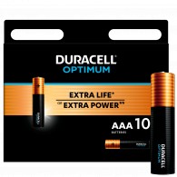 Батарейка Duracell LR03 Optimum BL 10/80