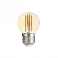 Лампа светодиодная Jazzway PLED OMNI G45 8w E27 3000K Gold золотистая