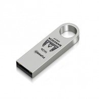 Флэш-диск Fumiko 16GB USB 2.0 Bangkok серебро