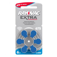 Батарейка Rayovac ZA675 Extra BL6/60