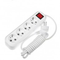 Удлинитель Smartbuy (4 роз., 3м, выключ., заземл., 16А) SBE-16-4-03-ZS
