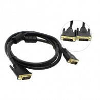 Кабель DVI(M)-DVI(M) TV-Com 1,8м 2 фильтра DCG150V-1.8M