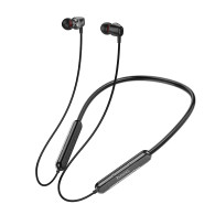 Гарнитура Bluetooth Hoco ES65 Dream Sports (вакуумные, обод на шею) черная