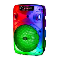 Колонка портативная Defender Boomer 12, 15Вт, 1*8" LED подсв. всего корп. 65412
