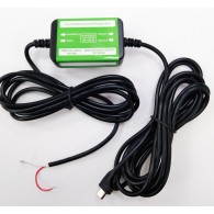 Авто-адаптер 12V->5V microUSB (для скрытой установки) LF-3 (прямой штекер)
