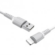 Кабель USB- lightning Borofone BX16 1м (2A) силикон