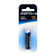 Аккумулятор Li14500 (AA) 900mAh 3.7V c защитой Robiton BL 1/10/75