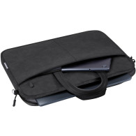Сумка для ноутбука Defender 15,6'' Solid, PU кожа, черная 26091
