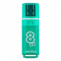 Флэш-диск SmartBuy 8GB USB 2.0 Glossy зеленый
