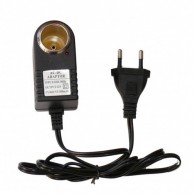 Адаптер сетевой ->12V гнездо прикуривателя с проводом (500mAh)