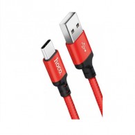 Кабель USB - Type-C Hoco X14 2м 3А ткань