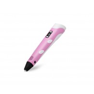 3D ручка розовая (PLA\ABS)