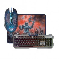 Комплект Defender Killing Storm (клавиатура+мышь+коврик) игровой провод(52013)