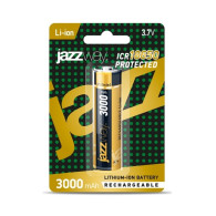 Аккумулятор Li18650 3000mAh 3.7V Jazzway c защитой BL 1/10