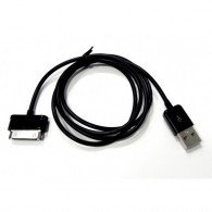 Кабель USB- Samsung Galaxy Tab 1м черный без упаковки