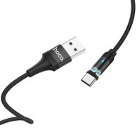 Кабель USB- Type-C магнитный Hoco U76 1,2м (2A) (только питание!)