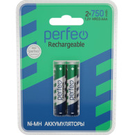 Аккумулятор Perfeo R03 750mAh Ni-Mh BL 2/40