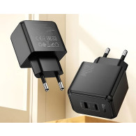 Адаптер сетевой Type-C + lightning PD20W / 3A Hoco CS16A