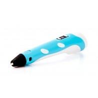 3D ручка голубая (PLA\ABS)