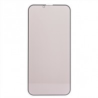 Защитное стекло 2.5D ПРИВАТ для iPhone 13/13 Pro/14 черное (134230)
