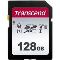 Карта памяти SDHC Transcend 128Gb 300S UHS-1 U1 (SDXC)
