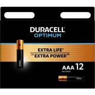Батарейка Duracell LR03 Optimum BL 12/96