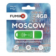Флэш-диск Fumiko 4GB USB 2.0 Moscow зеленый