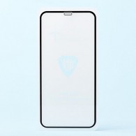 Защитное стекло 2.5D для iPhone 11 черное (103249)