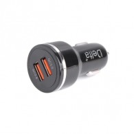 Авто-адаптер 12V->2*USB 3A QC3.0 Delta+ ETL-2QC3A