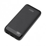 Внешний аккумулятор 20000mAh Golf LCD22 2USB, LED дисплей, черный