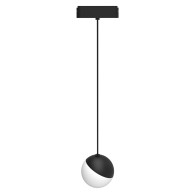 Трековый магн. светильник MTR16 3010P-1m 10w 4000K 100град. IP20 черный Jazzway
