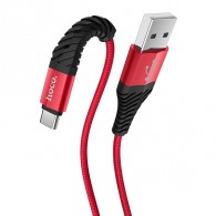 Кабель USB- Type-C Hoco X38 1м 3А ткань