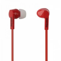 Наушники SmartBuy Prime красные, плоский кабель SBE-130